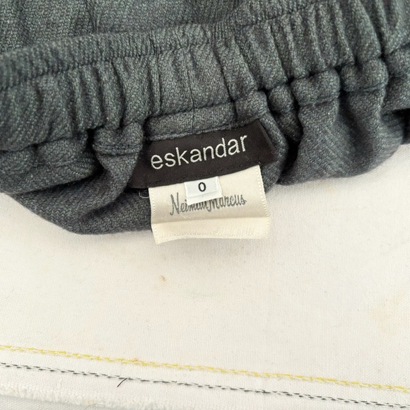 Eskandar Cashmere Silk Blend Wide Leg Pants - Picture 4 of 7